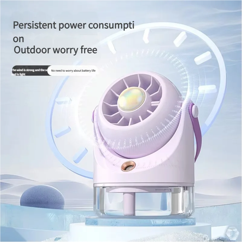 MEET SUN Mini Air Cooler UK  USB Water-Cooling Desk Fan