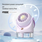 MEET SUN Mini Air Cooler UK  USB Water-Cooling Desk Fan