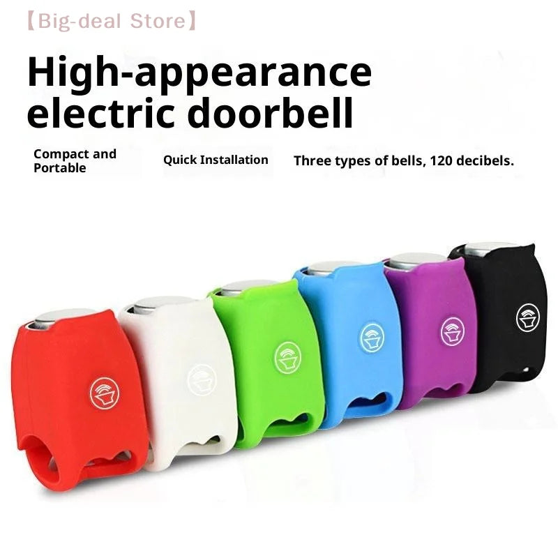 Universal Electric Bike Horn Loud Warning Bell for MTB, Road & Kids' Bikes