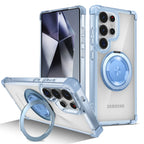 Magnetic Rotating Stand Case for Samsung Galaxy S21 S23 S24 S25 S26