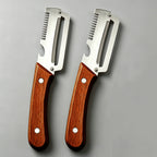 Multifunctional 3-in-1 Stainless Steel Peeler – Slicer & Shredder Tool