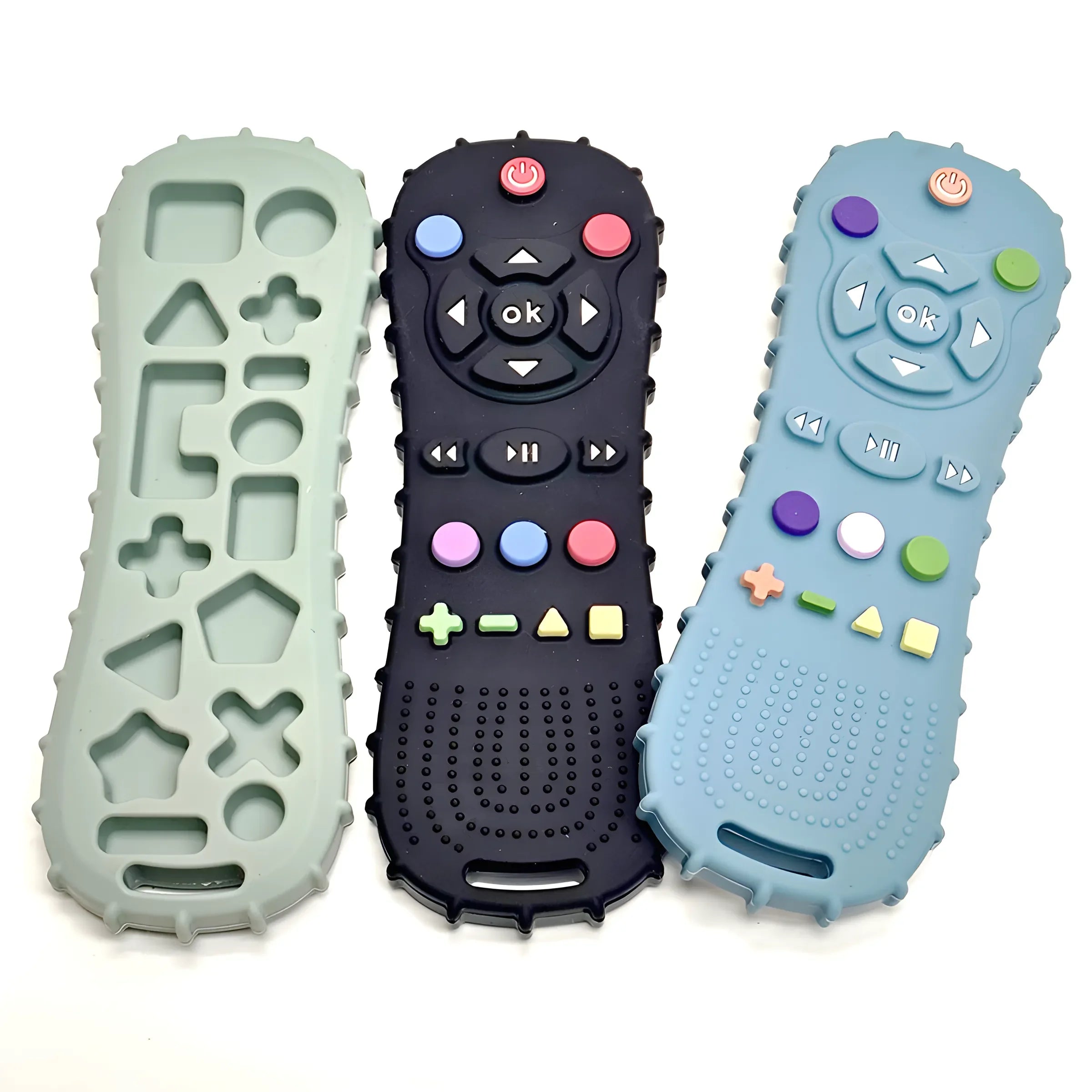 Baby Remote Control Teether Silicone Bracelet Teething Toy