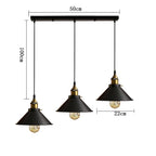 Retro Loft Pendant Light E27 Industrial Hanging Lamp