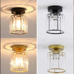 Nordic LED Acrylic Ceiling Lamp 3 Color Home Light