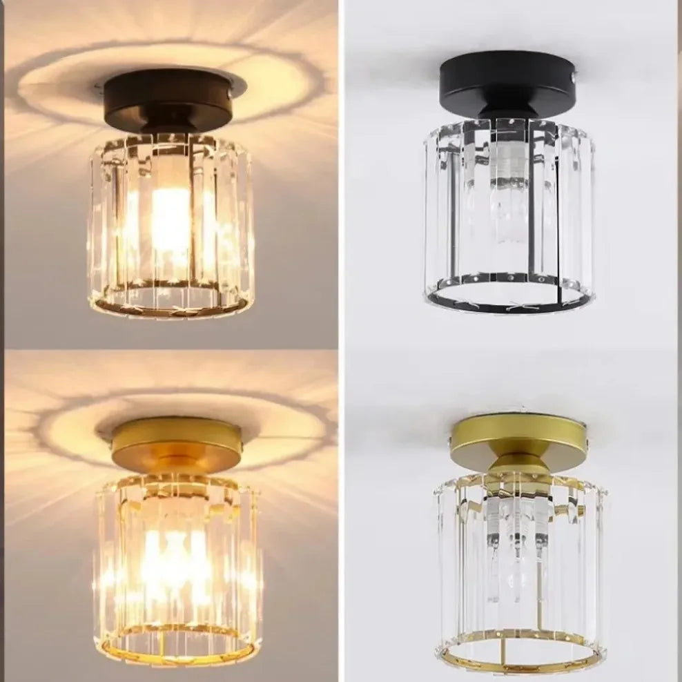 Nordic LED Acrylic Ceiling Lamp 3 Color Home Light