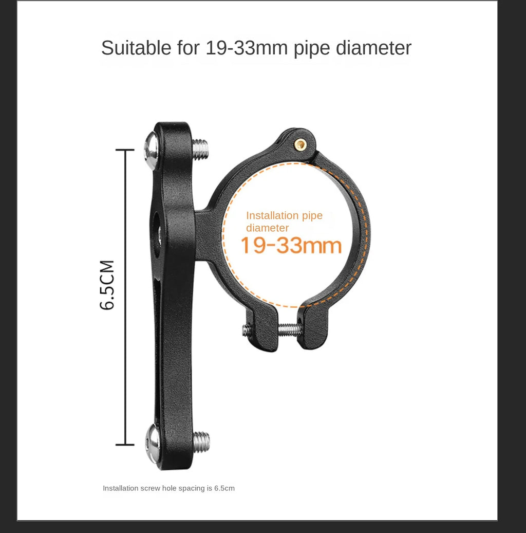 Aluminum Alloy Bike Bottle Cage Adapter MTB Road Cycling Holder