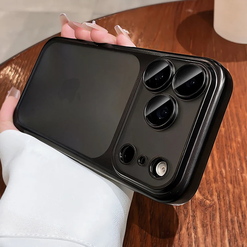 Luxury Soft Matte Case for iPhone 17, 16, 15, 14, 13 Pro Max