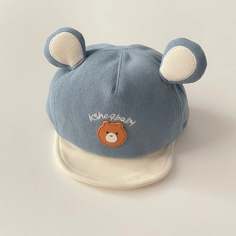 Cartoon Bear Baby Cap UK Cute Kids Baseball Sun Hat