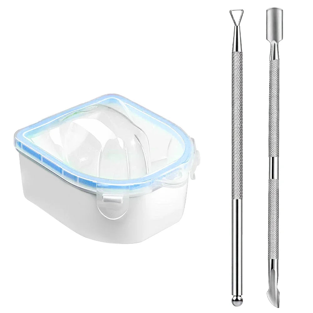 Nail Care Soak Bowl Dead Skin Softening Manicure Tool