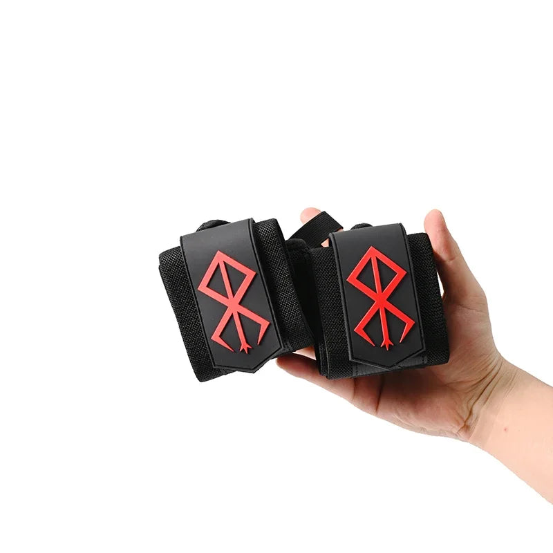 Berserk Anime Wrist Wraps Gym Weightlifting Wrist Support Straps