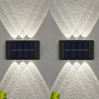 Solar LED Dusk to Dawn Wall Light for Garden & Patio Decor