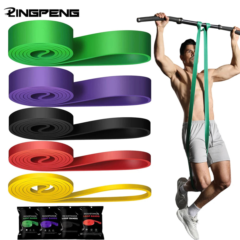 20-230lbs Heavy Duty Resistance Bands for Strength Training Home Gym Workout Set