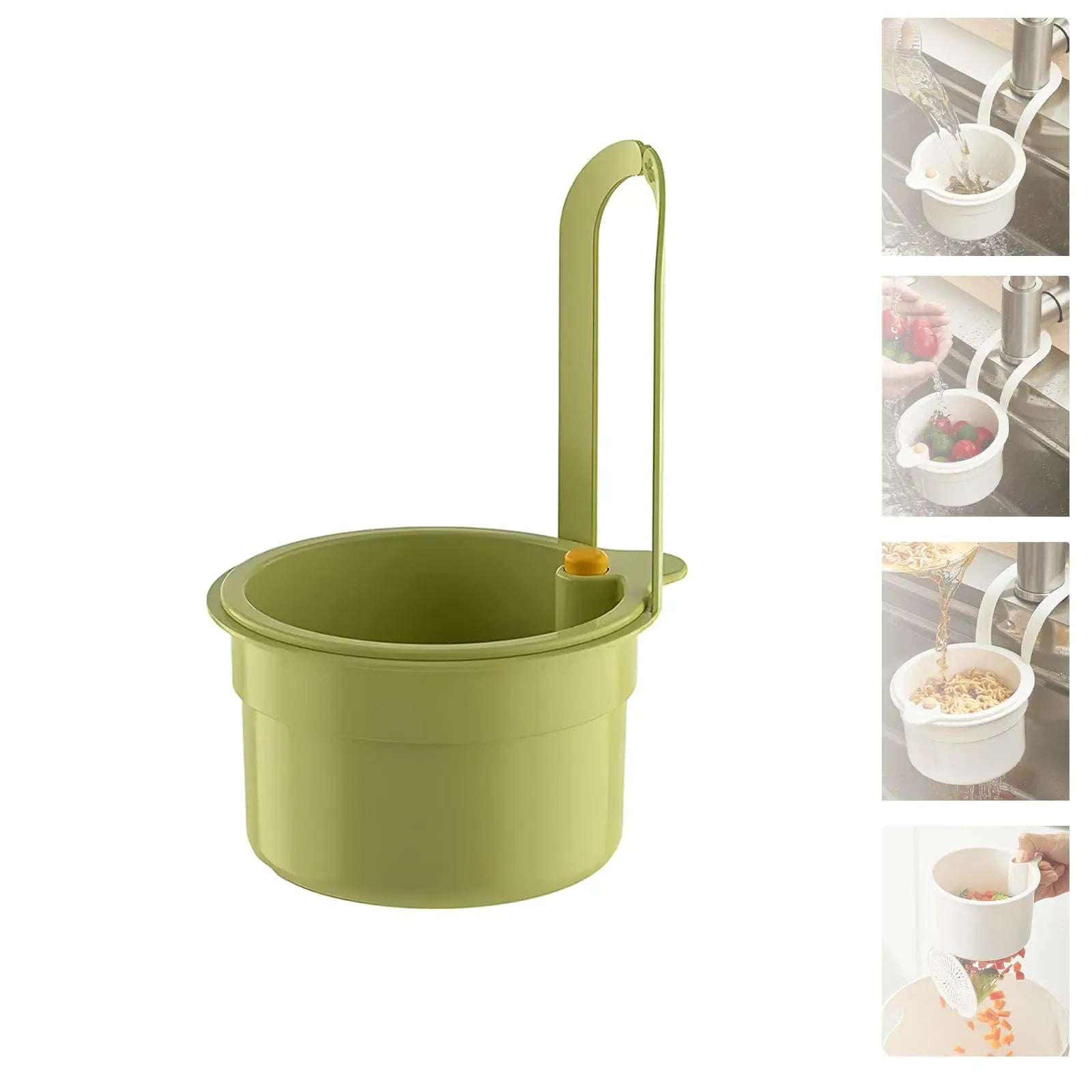 Self Cleaning Sink Strainer Waste Catcher Basket Main image