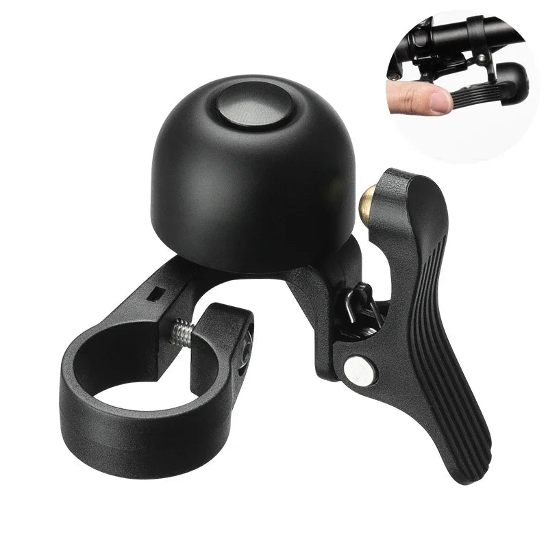 ROCKBROS Bike Bell Alloy Handlebar Bell with Crisp Safety Warning Sound
