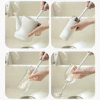 360° Silicone Bottle Brush Foldable Long Handle
