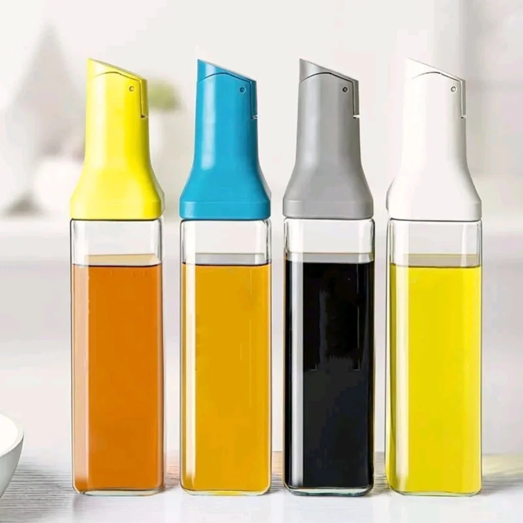 500ML Glass Oil Bottle Leakproof Olive Oil & Condiment Dispenser Container Secondary image