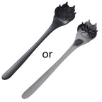 Cat Paw Teaspoon 304 Stainless Steel – Cute Coffee & Ice Cream Spoon Gift