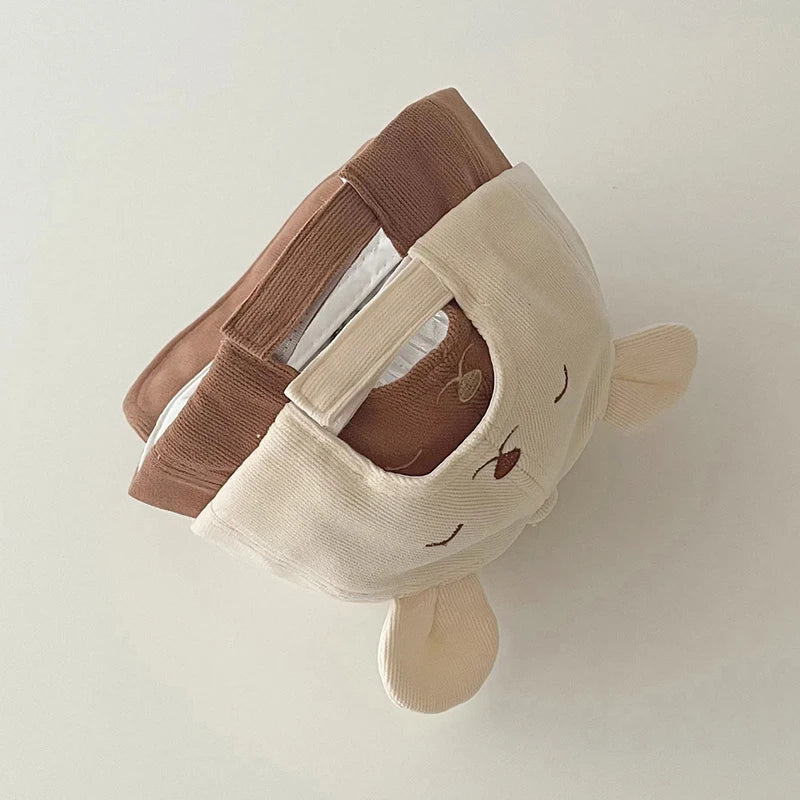 Cartoon Bear Baby Cap UK Cute Kids Baseball Sun Hat