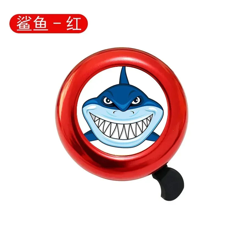 Cartoon Animal Bike Bell Loud Aluminum Alloy Bell for Kids & Scooters