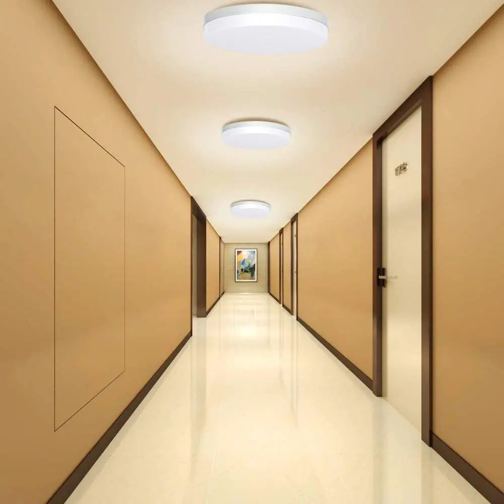 Ultra Thin Waterproof LED Ceiling Lamp Flush Mount Light Main image