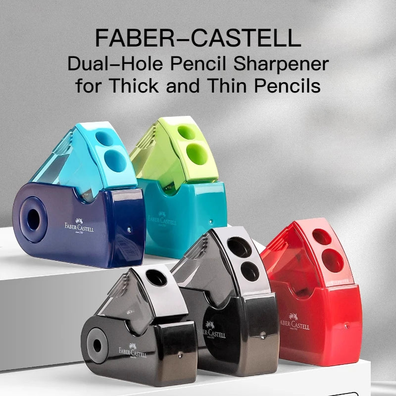 FABER-CASTELL Mini Pencil Sharpener Dual Hole Portable Sharpener Secondary image