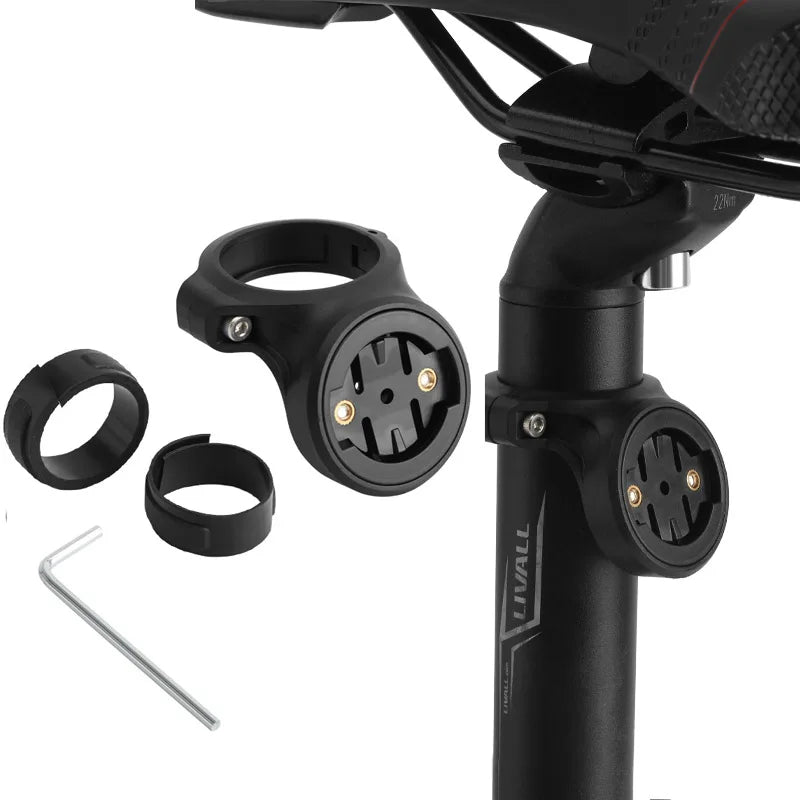 Bike Tail Light Mount Bracket Garmin Varia Saddle Radar Holder MTB
