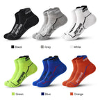 Breathable Basketball Socks Men 6 Pairs Sweat Absorbent Mesh Running