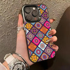 Iridescent Mandala TPU Case for iPhone 17 16 15 14 13 12 Pro Max Cover