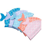 Kids Fish Tail Swim Cap Set Waterproof Swimming Hat