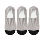 Men Invisible Socks 3Pairs Breathable No Show Mesh Casual