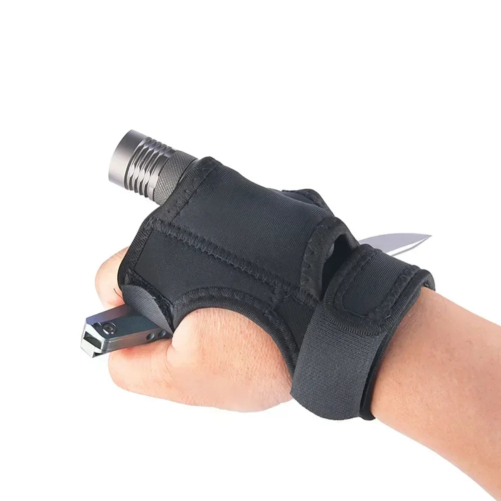 Torch Wrist Strap | Neoprene Diving Torch Mount for Scuba & Outdoor