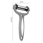 360 Degree Rotary Peeler 3-in-1 – Multifunction Vegetable & Fruit Cutter Slicer