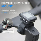 Silicone Bike Computer Mount Non-Slip Handlebar GPS Holder MTB