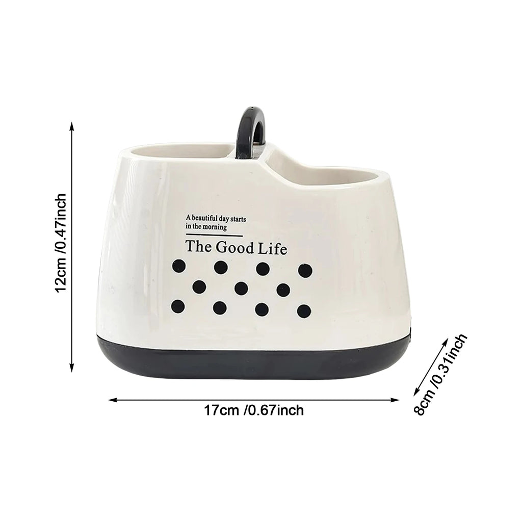 Kitchen Utensil Holder Plastic Cutlery Rack