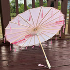 Buy 70cm Chinese Silk Tassel Umbrella