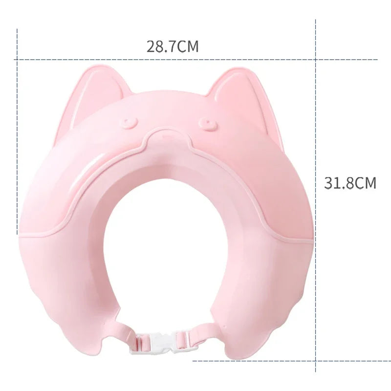 Baby Shampoo Cap Adjustable Waterproof Bath Visor