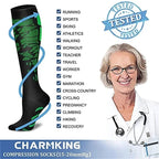 Medical Compression Socks 20-30mmHg for Pregnancy Edema Running Sports