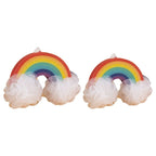 2PCS Baby Bath Sponge Soft Exfoliating Loofah Shower Ball Set