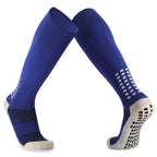 Football Grip Socks Anti Slip Silicone Calf Soccer Sports Socks