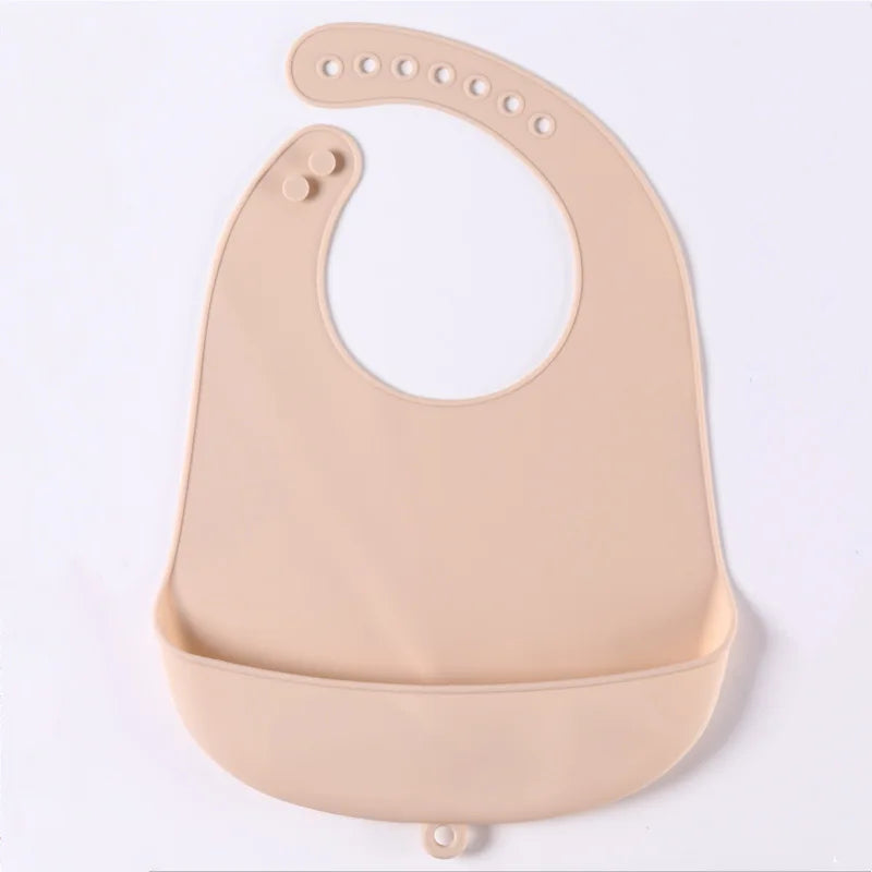 Food Grade Silicone Baby Bibs Waterproof Feeding Bib
