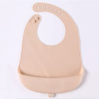 Food Grade Silicone Baby Bibs Waterproof Feeding Bib