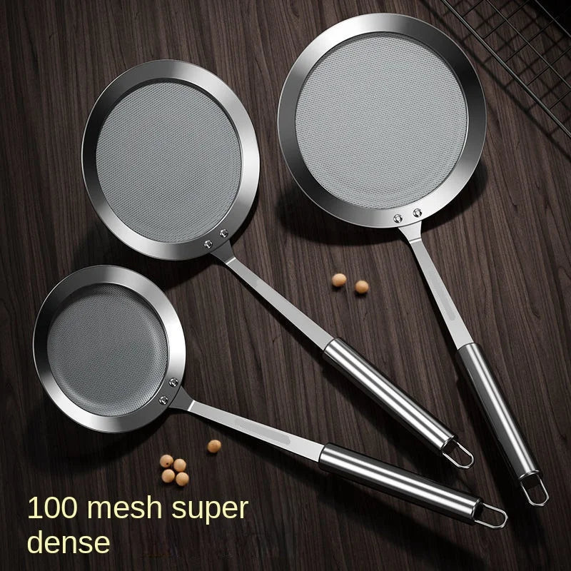 Stainless Steel Skimmer Spoon Fine Mesh Strainer Main image