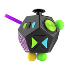 Fidget Cube - Multi-Sided Sensory Desk Toy for Stress Relief