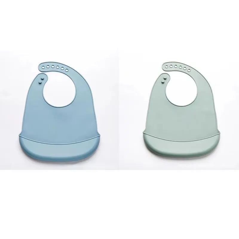 BPA Free Silicone Baby Bib Waterproof Feeding Bib