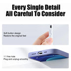 Original Liquid Silicone Case for iPhone 17 16 15 14 13 12 11 Pro Max