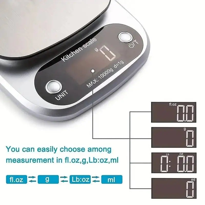 High Precision Kitchen Scale 10KG LCD Food Scale