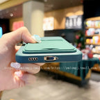 Silicone Wallet Card Holder Case for Nothing Phone 3A 4A Pro Cover