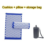 Acupressure Mat and Pillow Set Spiky Massage Mat for Back and Neck