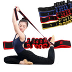 Yoga Stretch Strap Resistance Band Multi Loop Flexibility Trainer