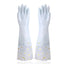 Velvet Rubber Cleaning Gloves Waterproof Winter Gloves